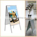 Portable Aluminum Double-side Poster for Outdoor Advertising