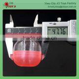 Oval Shape 4.8*5cm Cheap Plastic Empty Capsule for Sale