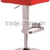 Fabric Seat High Chair Red,industrial Stool