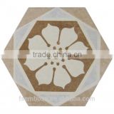 Factory direct sale 100*200*175mm hexagon mosaic floor tile irregular pattern tile