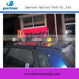 Hot Sale Taxi Top Advertising Light Box in China