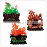 Jade color Resin Pi Sou , fengshui pixiu statue hot sales