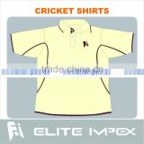 customized free size cricket 3/4 sleeve shirts