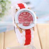 Fashion Colorful Women Silicone Watch thumbnail-5