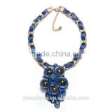 Fashion Occident style handmade woven pendant necklace                        
                                                                                Supplier's Choice