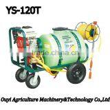 China Supplier Taizhou Ouyi Agriculture Usage Trolley Sprayer YS-120T with 120L Water Tank