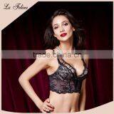 Graceful C75 Cup Cotton Deep V Sexy Lingerie Corset thumbnail-1