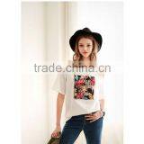 High Quality Custom Slim Fit Designed T-shirt Printing thumbnail-3