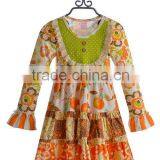 Wholesale Custom Outfit Clothing Set for Baby Children Girls Western Style Daily Costume thumbnail-3