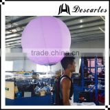 16-color changing lighting inflatable walking backpack balloon for event decoration