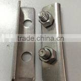 New Products 2015 Electroplate Finish Stainless Steel Splice Clamp