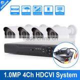 4CH Security System Home 500M Transmission 720P 1.0MP HDCVI Camera System 4 Channel CCTV DVR Kit HD CVR 4CH HD CVI DVR Recorder