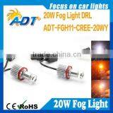 Hot Sell 20W USA CR LED Fog Light Dual Color H8/H10/H11/9005/9006/H16 Color Changing Fog Lamp Canbus Headlights for VW for Golf5 thumbnail-6