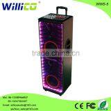 2016 Fashion Design Dual 10" dj Speakers With Colorful Light thumbnail-1