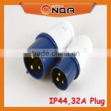 MQ-023L Male and Female Industrial Plug and Socket 2p+e IP44 32A 440V