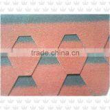 Colored Hexagon Mosaic Asphalt Shingles