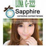 Korean Sapphire Color Cheap Contact Lens thumbnail-1