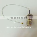 EASTRON TNC bulkhead TNC connector for Cable Assembly with mini coaixal 1.13, 0.81, 1.37 cable