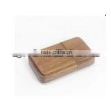 Square usb drive customized logo,hot sale usb drive wooden for Europe market with different capacity