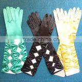 2015 Stretch Satin Fingertips Elbow Length Wedding Gloves thumbnail-5