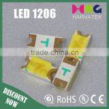 PCB Package Chip 1206 White Chip LED Datasheet thumbnail-1