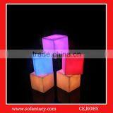 Colour Changing Led Cube Shape Light Lamp for Wedding Decoration thumbnail-4