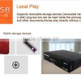 2015 Best Selling Product V8 PRO IPTV Satellite TV Receiver ,support WIFI Network Sharing thumbnail-2