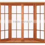 High Quality Aluminium Profile for Door and Window With Wood Grain thumbnail-1