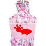 Stylish Logo Imprinted Pet Clothing Dog Dress Pocket Dog Clothes