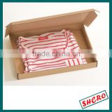 Custom Handmade corrugated garment box Folded