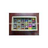 Mega Box Spools Fly Tying Fishing Thread Kit Box