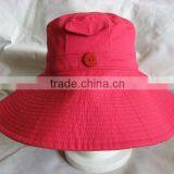 Good Quality Cheap Red Bucket Hats