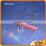 Desktop Acrylic Calendar Holder With Calendar Paper And Metal Ring Calendar Frames Holder thumbnail-2