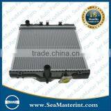 Aluminum Radiator for TOYOTA CROWN LXS11 AT Double Cell 26mm thumbnail-1