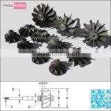 TV81 Turbine Shaft Wheel 408492-0019 / 408492-19 Turbine Wheel Assembly thumbnail-1