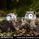 Bright Eyes cute animal poly resin material decorative mini led lights