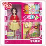 11.5 Inch Fashion Doll With DIY Doll Toy Accessories thumbnail-1