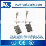 Demolition Hammer GSH 11E Accessory Replace Parts CARBON BRUSH 6*16*24mm 1617014126 thumbnail-1