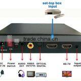 Metal Shell Digital Signage Box Optical 5.1 Output Memory Card Player Mp4 Digital Media Player Advertising Media thumbnail-2