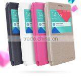 Quality Flip Leather Case For Samsung Galaxy J3 PRO J3110 NILLKIN Sparkle Series Ultra Thin Flip Pu Window View Cover J3110