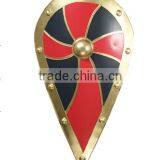 Gold Metal Shield With Custom Logo, Medieval Europe Shield thumbnail-2