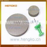0.5 10 30 90 Microns SUS304 316L SS Stainless Steel Sintered Porous Disc Filter thumbnail-3