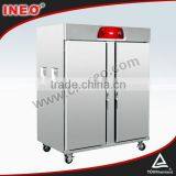 Double Door,Movable,Stainless Steel,22 Trays,2.62Kw,Electric,For Warming,Food Cart thumbnail-1