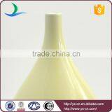 Carved Ivory Ceramic Decoration Flower Vase thumbnail-3