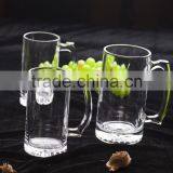 Clear Glass Beer Cup With Handle Glass Tea Cup From Shandong thumbnail-2