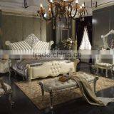 Rome Style White Color Hand Carving Bathroom Vanity, European Classical Vanitory Washing Cabinet With Double Sinks thumbnail-5