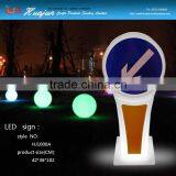 Solar Led Road Sign/outdoor Sign/led Color Change Road Sign thumbnail-2