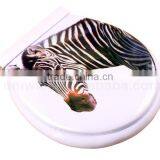 Adult PVC SOFT Printing Toilet Seat Cover, 17"/19" PVC Soft Toilet Seat, Print Toilet Seat thumbnail-1