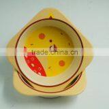 Eco Friendly Bamboo Fiber Biodegradable Kid's Bowl thumbnail-4