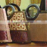 High Quality Best Selling Bamboo Shopping Bag WITH HANDLE From Vietnam thumbnail-1